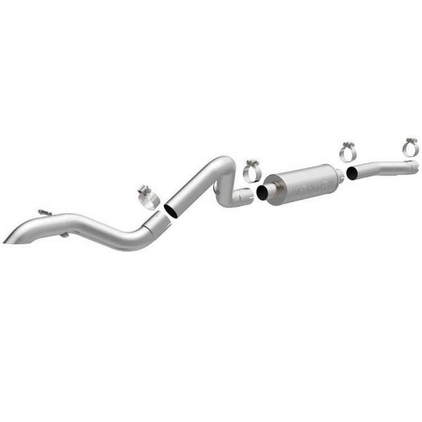 Magnaflow 12-14 WRANGLER 2DR 3.6L ROCKCRAWLER SERIES STAINLESS STEEL CAT-BACK SY 15236